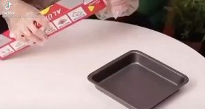 Giấy bạc nướng thực phẩm 5mx30cm thức ăn màng nhôm nướng thịt bảo quản thực phẩm cá BBQ