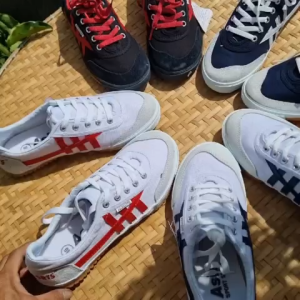 Giày VẢI Thể Thao Nam Nữ Asia HỌA TIẾT SỌC