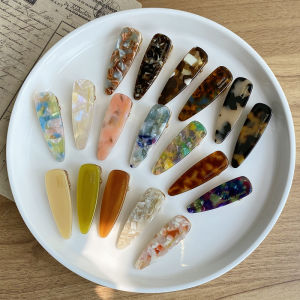 French Elegance Small Size Duckbill Hair Clips Side Clips Bangs Clips Fashionable Hair Accessories Stylish Hair Decorations