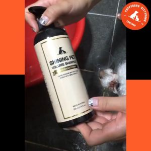 PuppyrangKittyrang ไชน์นิ่ง เพ็ท วอลลุ่ม แชมพู สำหรับสุนัขและแมว