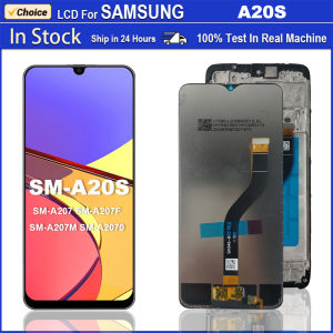 AAA+++ For Samsung Galaxy A20S LCD Touch Screen Digitizer Assembly For SM-A20S Screen A207 A207F LCD Display Replacement Parts