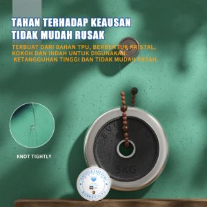 Benang Kristal Jepang Kalung Gelang Benang Manik DIY Benang Manik Tangan Perhiasan Benang Perhiasan Manik Benang Elastis Transparan Buatan Tangan Tahan Aus