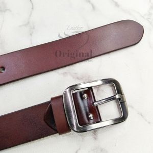 Ikat Pinggang Pria Kulit/Sabuk Kulit Pria/Gesper Kulit Cowok/Belt Kulit Sabuk Oval Terbaru