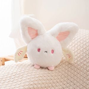 20cm Round Bat Plush Toys Kawaii Skin-friendly Party Atmosphere Decoration Fluffy Super Soft Halloween Festival Gifts For Friend