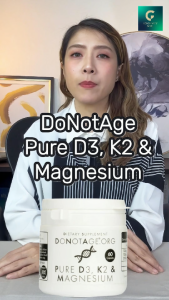 DoNotAge Pure D3 K2 & Magnesium 60 Capsules