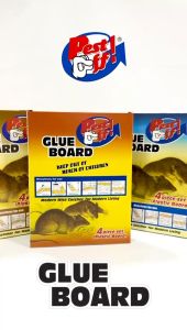 PEST OFF Glue Board Peanut Scented Mice Catcher- 1BOX (Trap)