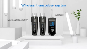 Wireless Transmitter and Receiver Rechargeable Mic Adapter Wired Handheld Microphone Conversion Wireless Microphone Transmitter + Receiver Set
