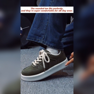 Mens Korean Casual Sneakers with Thick Soles for Running and Training - Trainers Shoes Walking Shoes Sports Shoes Athletic