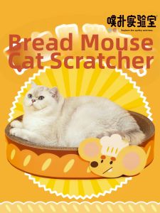 Purlab | Durable Combination Cat Scratching Board and House Large