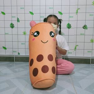 Gấu bông Trà Sữa Trân Châu Trà Sữa Socola Trà xanh Sữa dâu loại lớn vải Miniso Hàn Quốc cao cấp xuất dư