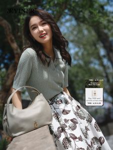 YINER | Fashionable Elegant Polo Collar Knitwear
