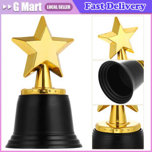 ⭐【LazTop Seller】12CM Trophy Trophies Star Kids Award Reward Classroom Sports Prizes Cup Prize Gold Rewards Events Cups 306-LZC-Star-Trophy