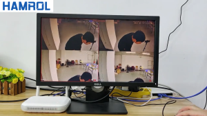 Hamrol 8CH 8MP Dual Lens PTZ WiFi Camera System Motion Detection Outdoor Safety WiFi NVR Set CCTV