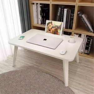 โต๊ะทำงานขนาดเล็กพับได้สำหรับนอนบนเตียง โต๊ะทำงานสำหรับคอมพิวเตอร์ โต๊ะทำงานแบบลำลอง โต๊ะทำงานในรถ โต๊ะทำงานสำหรับโน้ตบุ๊ก โต๊ะทำงานสำหรับอ่านหนังสือ โต๊ะทำงานขนาดใหญ่สำหรับห้องนอนของเด็ก