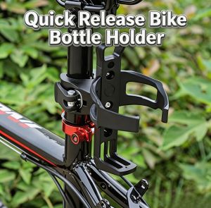 Bike Stroller Cycling Quick Release Bike Bottle Holder 360° Rotatable Bicycle Water Bottle Cage Universal Handlebar Cup Holder