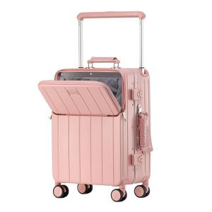 Virgin | Multifunctional Travel Case Aluminum Frame Wide Handle Trolley Suitcase