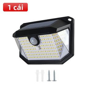 Đèn Sân Vườn Năng Lượng Mặt Trời 990000000LM Đèn Tường Ngoài Trời Có Cảm Biến Chuyển Động Bóng Đèn LED Chống Nước IP65 Để Trang Trí Cửa Sân Vườn