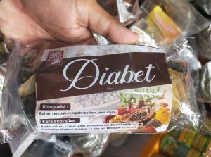 Jamu diabet - spesial ramuan Jawa - isi 5 bungkus - membantu pengobatan kencing manis - menyetabilkan kadar Gula - herbal diabetes