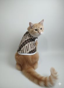 Baju Kucing Anjing Batik