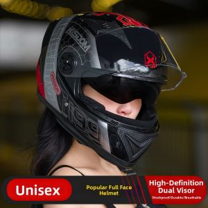 BONINGYU | All-Season Safety Motorcycle Helmet Full-Face