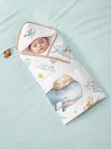TONGKUI | Chăn Bông Cotton Sơ Sinh Dày Cho Mùa Thu Đông