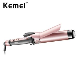 Kemei KM-1717 Máy uốn tóc chuyên nghiệp Máy uốn xoăn tóc cho tóc vẫy Phong Cách Phụ Nữ công cụ Thêm ion âm chăm sóc tóc nhiệt độ không đổi