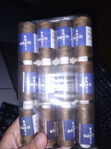 Benang BAKTI coffee 500 yard Benang kuat 12 pcs kualitas tinggi