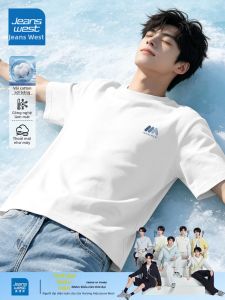 Jeanswest | Áo Thun Nam Mùa Hè Lụa Băng Thời Trang