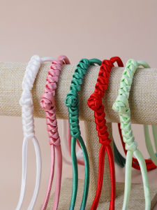 Nút Tua Rua Đuôi Dài Kiểu Trung Quốc Cổ Điển Thủ Công Nút Một Từ Quần Áo Phụ Kiện Vải DIY Chất Liệu Thêu Chất Liệu Vải