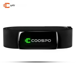COOSPO H9Z ชาร์จ Heart Rate Monitor สายคล้องคอ Bluetooth5.0 ANT + HR Sensor HRM IP67Waterproof ใช้สําหรับ Garmin wahoo Zwift