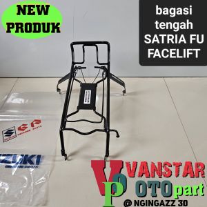 rak jepit bagasi tengah satria fu facelift 2014 bahan full besi tebal