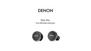 [Exclusive] Denon PerL Pro C15PL Premium True Wireless earbuds with Adaptive noise cancellation-1 year official warranty