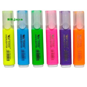 Stabilo Highlighter Warna-Warni Matte Non-Wash 6/12 pcs - Marka Pencil Stationery