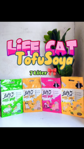 Life cat tofu soya 7L pasir kucing soya