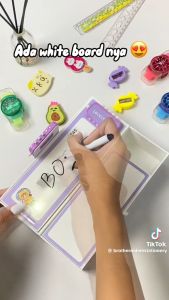 BOS Kotak Pensil Plastik Kode Whiteboard/Kotak Pensil Kode/Pencil Case