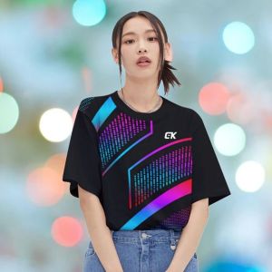 Kaos Olahraga Wanita Jersey Voli Cewek Kaos Volly Wanita Baju Bulutangkis Kaos Voli Premium Baju Olahraga Atasan Olahraga Premium Baju Badminton Baju Training Printing