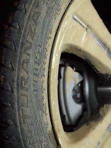 Wheel Brush Tyre Cleaning Premium car fragrance Brush T-Shaped Curved kereta Wash Tool Car Cleaning Tire Brush 轮胎刷 Tayer