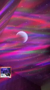 Ready Stock New Aurora Starry Light Wave Star Galaxy Lamp Star Galaxy Light Disco light Bluetooth Music Speaker