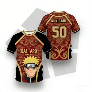 Bandai | Munich Kaiser No. 10 # Animation Sports Jersey Mens and Womens Summer Breathable Quick Dry Light Casual Street Wear