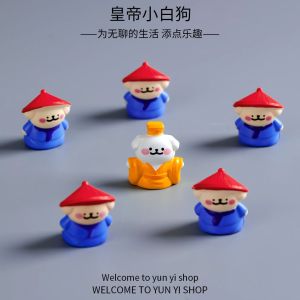 Bandai | Đồ Trang Trí Hình Chú Chó Vui Nhộn Trên Ngai Vàng "Tôi Bổ Nhiệm Bạn Làm Quan Chức Cho Chó" Thiết Kế Độc Đáo Trang Trí Xe Hơi/bàn Làm Việc Quà Tặng Thú Vị Dành Cho Người Lớn Từ 18 Tuổi Trở Lên