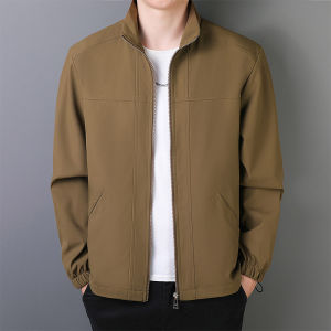 LIEYAN | Windproof Spring/Autumn Business Casual Jacket for Middle-aged Men