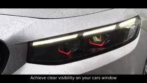 【Rainproof/fogproof】Powerful Auto Interior Glass Cleaner/Car glass Stain watermark Cleaning brush