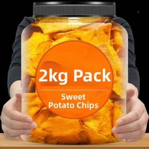 Crispy Oil-Fried Sweet Potato Slices