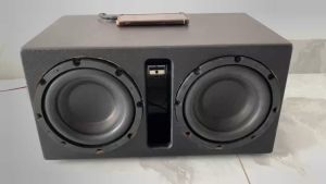 Loa sub kép ô tô bass 20 công suất lớn 800w chạy điện 12v đánh 2 chế độ siêu trầm và có lời