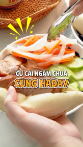 Giấm gạo lên men Haday 800ML làm nước chấm trộn gỏi trộn salad