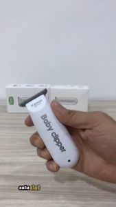 MATUARI Kemei Alat Cukur Rambut Bayi Elektrik Tanpa Kabel Baby Clipper USB Rechargeable - KM-1319