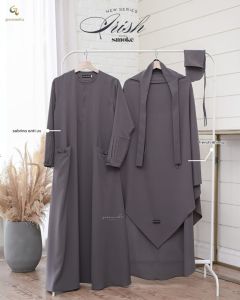 READY IRISH GAMIS SET BY GERAI MIKA | SET FK | SET NONPED | SET SOFT PED | SABRINA ANTI UV | FREE CADAR TALI