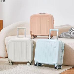 Small Suitcase Womens 18-Inch Lightweight Small Trolley Case Universal Wheel Mute Mini Travel Password Suitcase 20 Boarding Bag