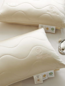 หมอนนอนผ้าไหมมัลเบอร์รี่เย็นสบาย หมอนนอนระบายอากาศได้ดี ช่วยให้คุณหลับได้ดี หมอนนอนผ้าไหมเย็นสบายสำหรับผู้ใหญ่ ผลิตจากผ้าไนลอนและอะซิเตท