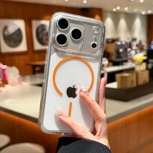 Magnetic Ring Ultra-Thin Protective Clear Stylish Phone Case